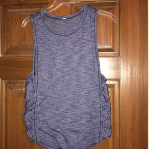 Lululemon criss cross tank